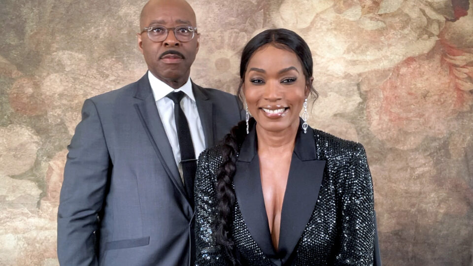 Angela Bassett and Courtney B. vance