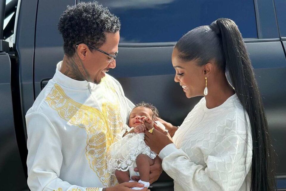 Nick Cannon, Lanisha Cole, and their daughter Onyx