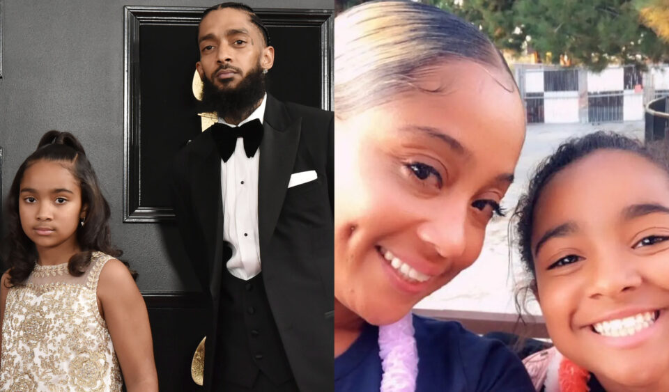 Nipsey Hussle and Daughter