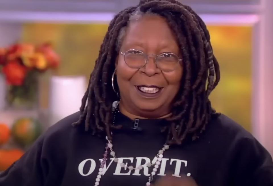 Whoopi Goldberg on The View after recovering from COVID-19