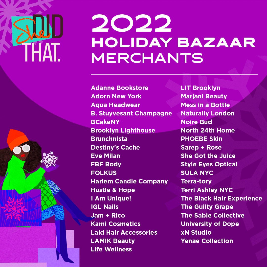 2022 Holiday Bazaar Merchants