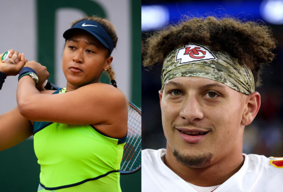 Naomi Osaka and Patrick Mahomes