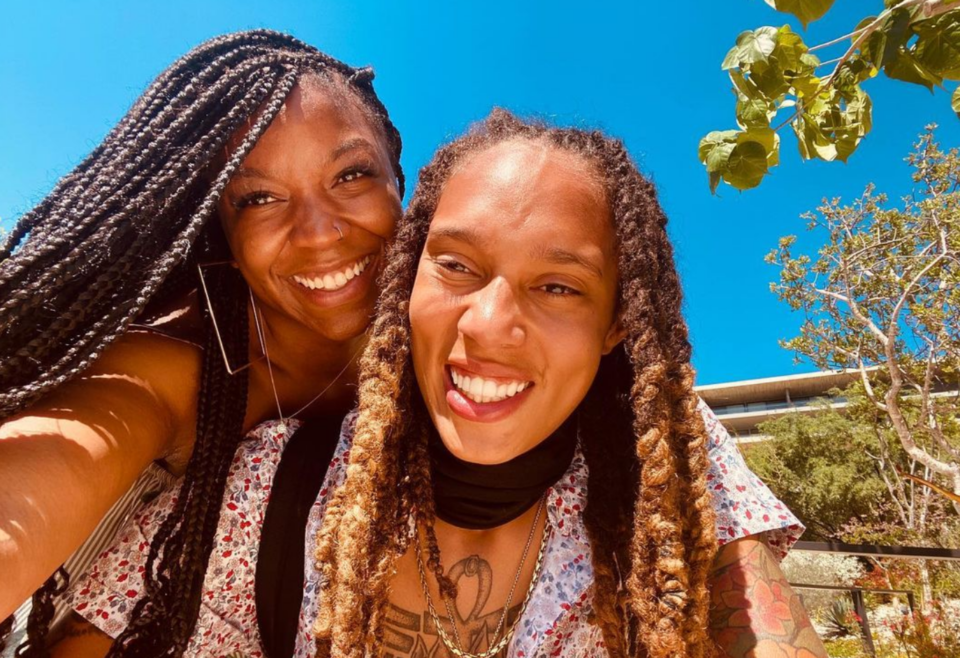 Cherelle and Brittney Griner