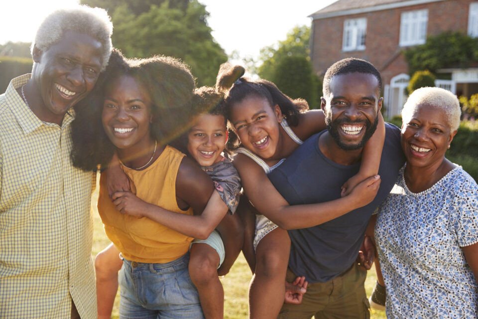 Multi-generation Black family, slavery