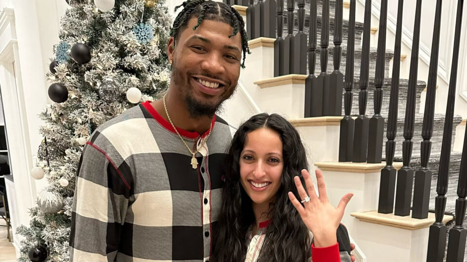 Marcus Smart and Maisa Hallum