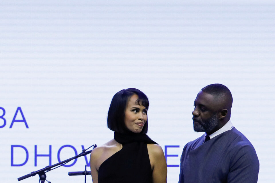 Idris Elba his wife Sabrina Dhowre Elba