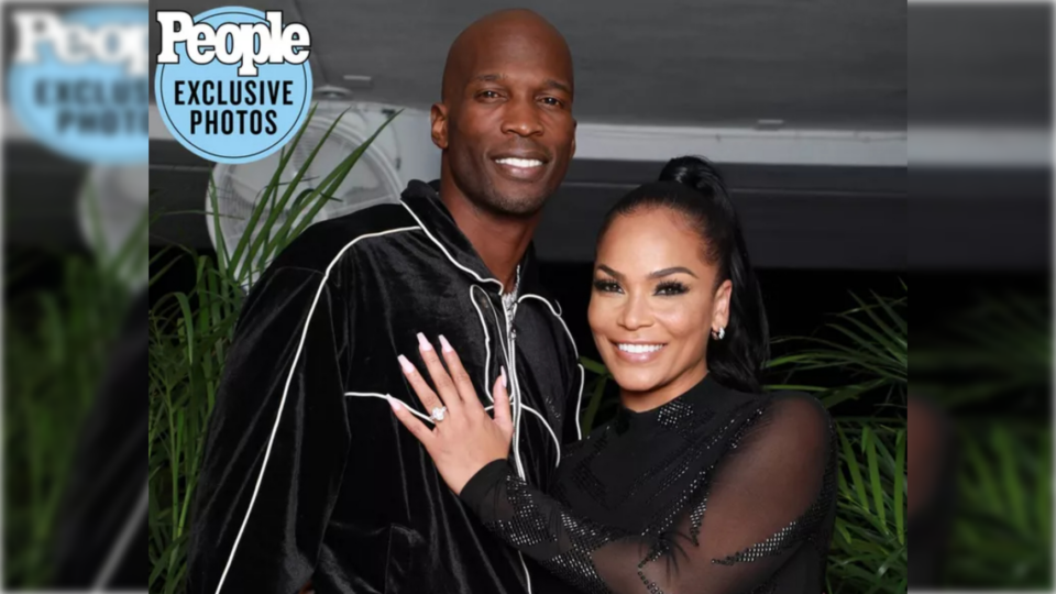 Sharelle Rosado and Chad 'Ocho Cinco' Johnson