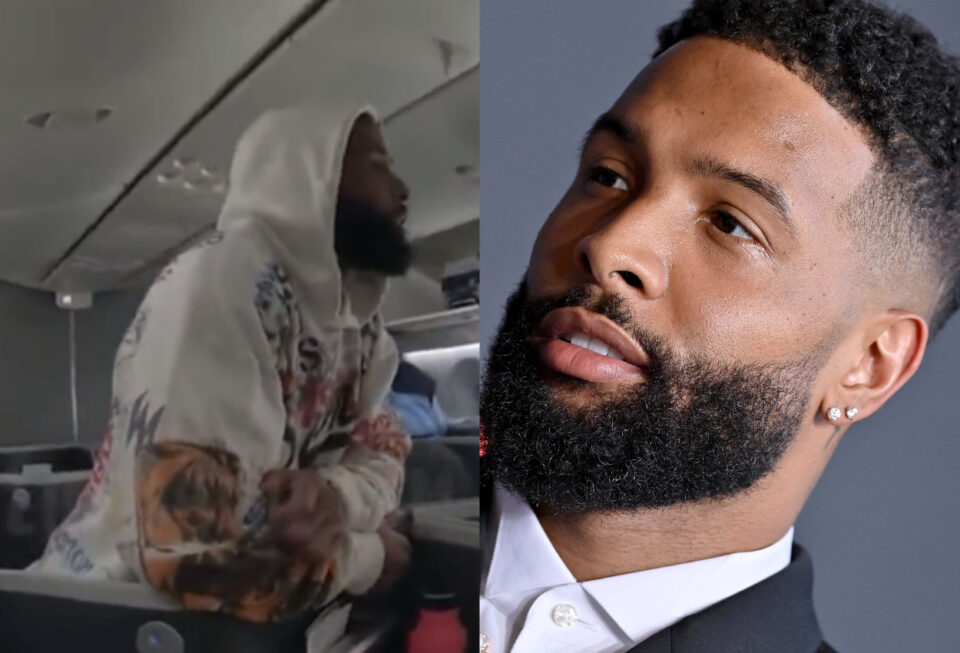 Odell Beckham Jr. being removed from plane