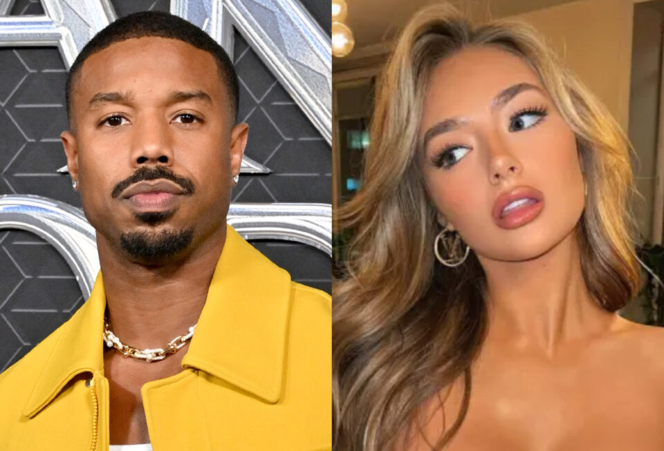 Michael B. Jordan and Amber Jaspen