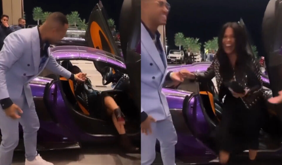 Nia Long and Terrence J in Dubai