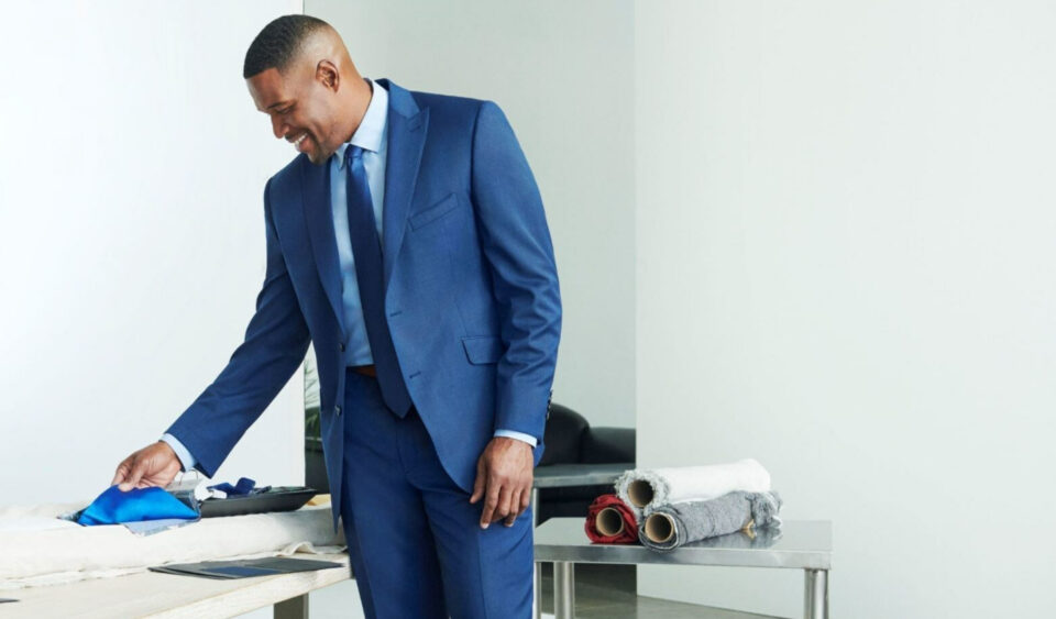 Michael Strahan Custom at Men's Wearhouse