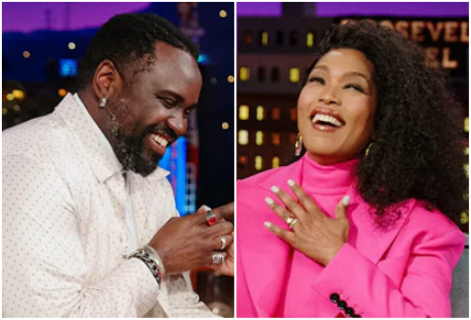 Angela Basset and Brian Tyree Henry appear on The Late Late Show with James Corden