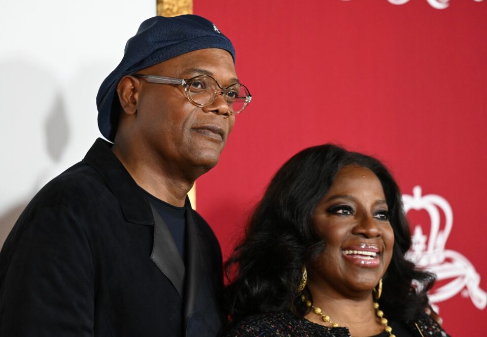 Samuel L. Jackson and his wife US actress LaTanya Richardson