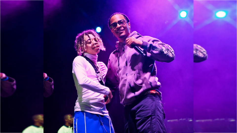 T.I and King Harris