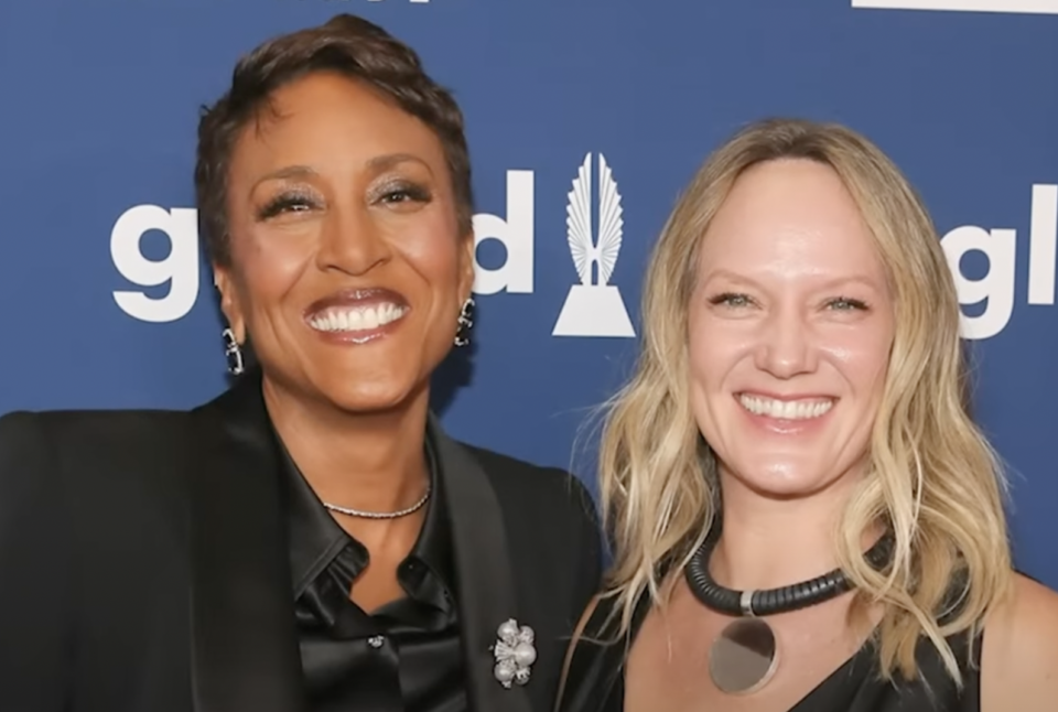 Robin Roberts and partner Amber Laign