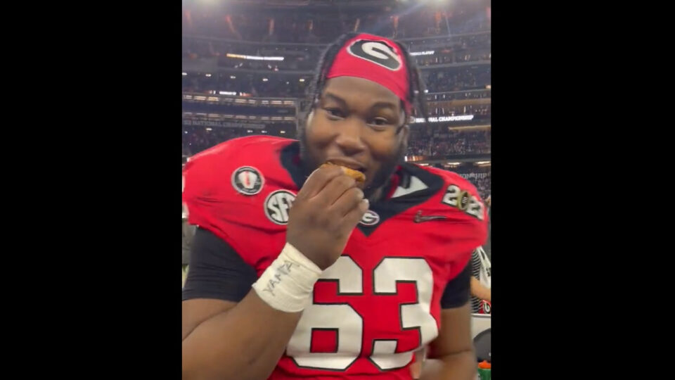 Georgia Bulldog Player