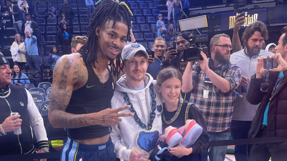 Ja Morant and Ellie Hughes