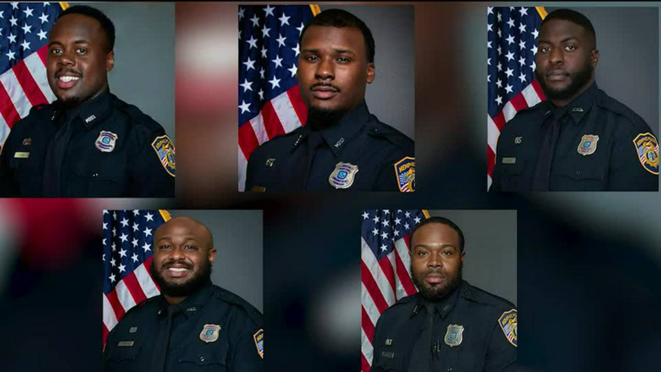 5 Black Memphis officers fired