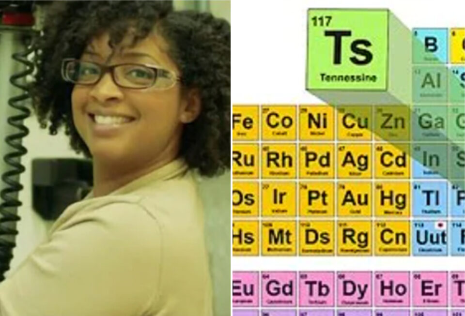 Clarice Phelps helps dicover tennessine on periodic table