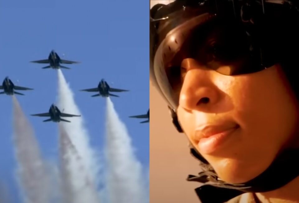 Women pilots perform Super Bowl LVII flyover