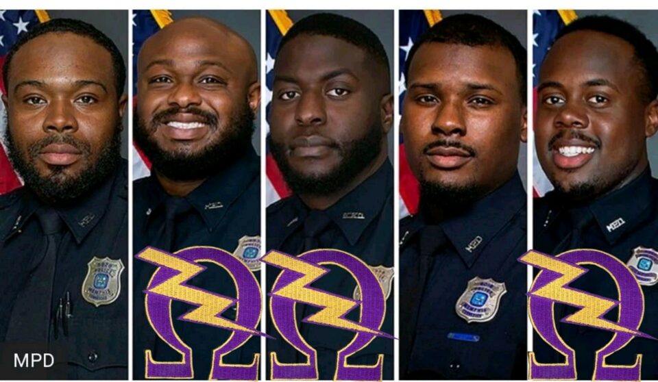 Omega Psi Phi Memphis police officers
