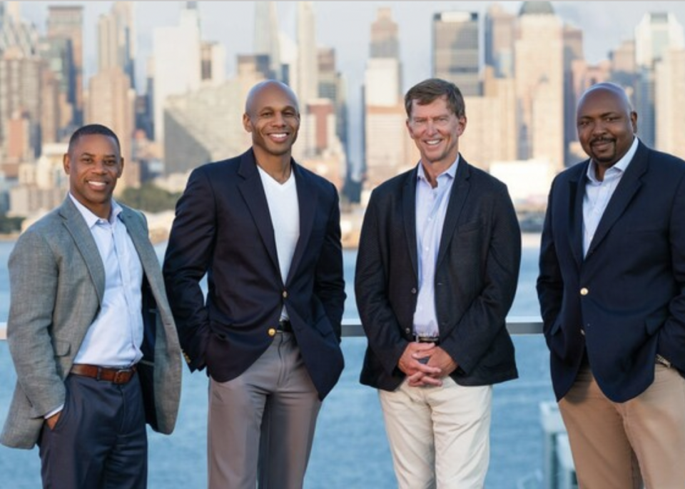 The Promise Venture's founding team - Reggie Carter, Thomas Askew, Segun Olowofela and Michael Gilligan