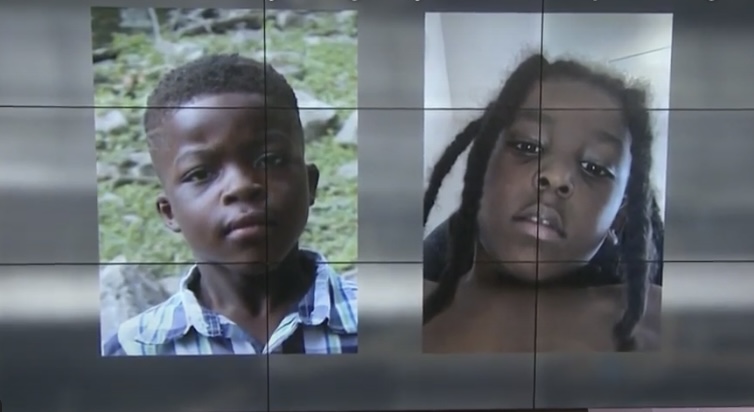 Dedric “D.T.” Holt, 7, and Jacob Alexander Joseph