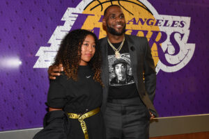 Naomi Osaka and Lebron James