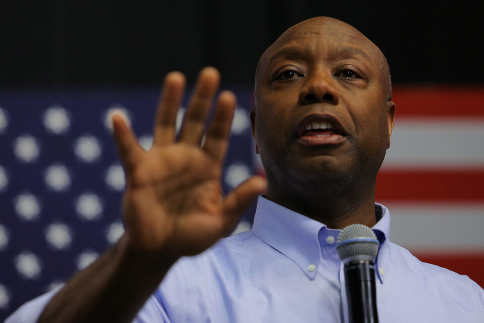 Tim Scott, Ronald Reagan, Unions, campaign, dearth of melanin, republican presidential candidate, senator