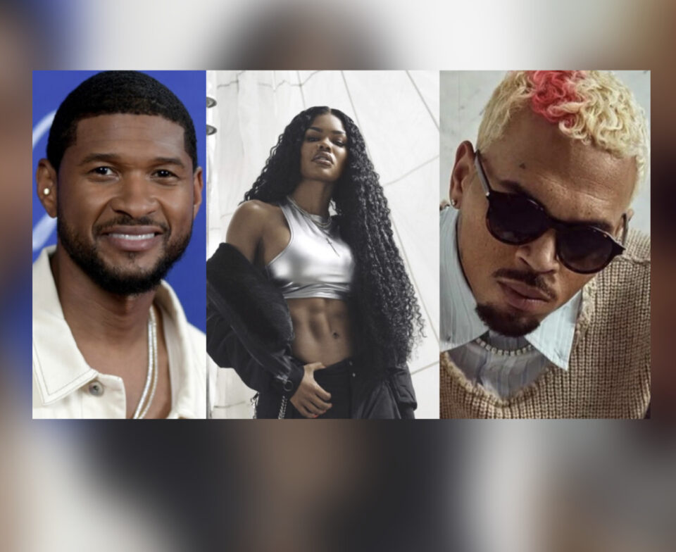 Usher, Teyana Taylor, Chris Brown fight