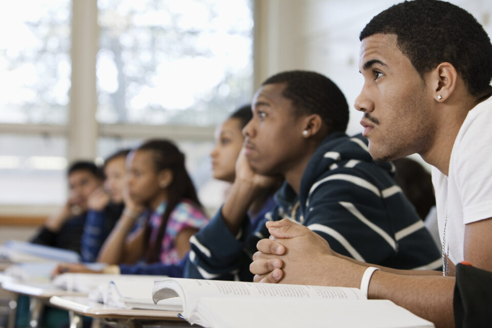 black, students, discipline, study