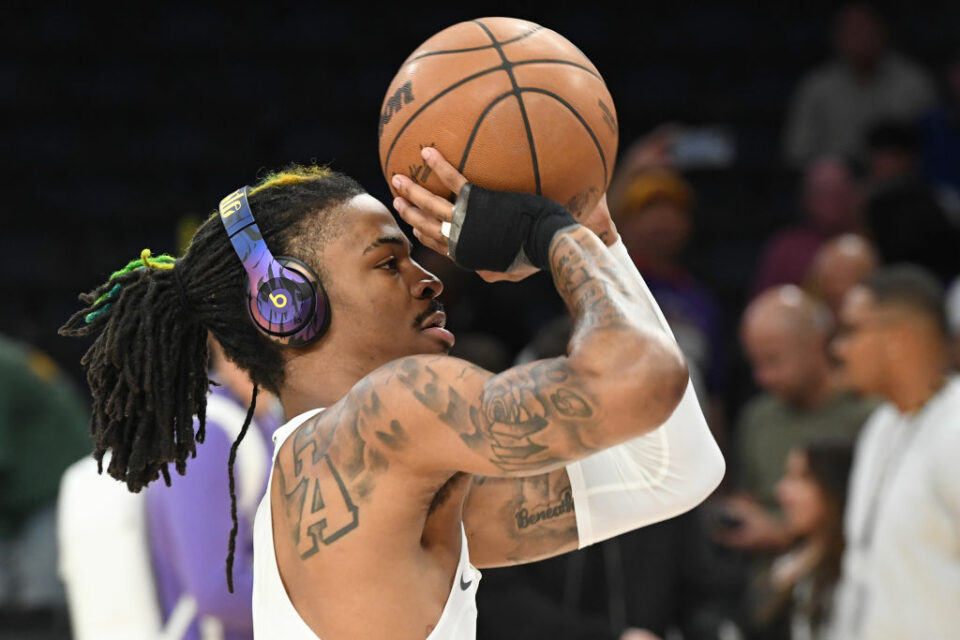 ja Morant, nike, basketball, guns NBA