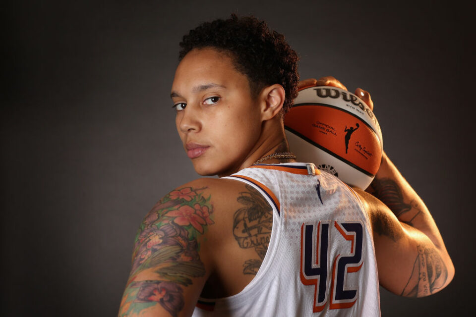 BRITTNEY GRINER, PHOENIX MERCURY, ARIZONa