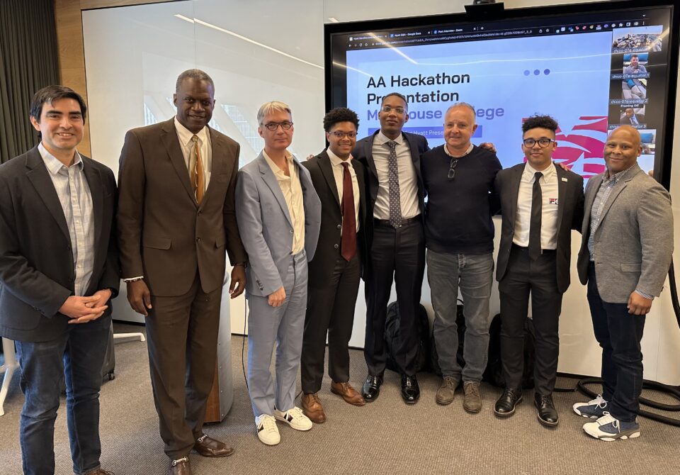 Hyatt hotel, Morehouse college winners, Hackathon