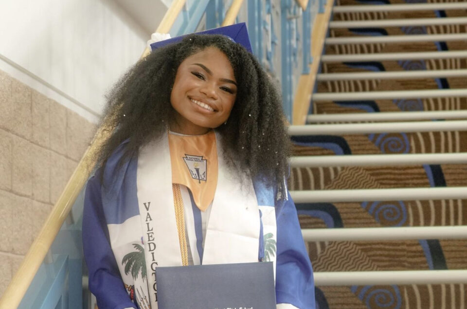 Jasmine Mazard-Larry, valedictorian, GPA, high school, graduate homeless