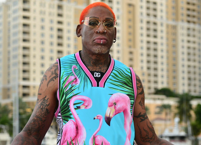 Dennis Rodman, Drag, Skirt, Queer