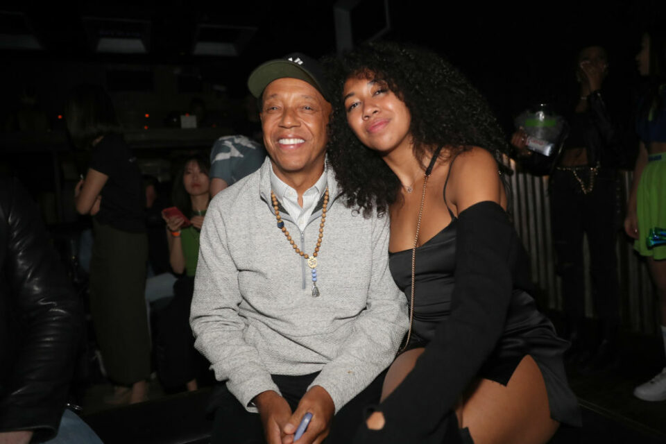 Russell Simmons. Aoki Lee Simmons, Kimora Lee Simmons