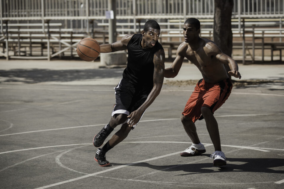 basketball hoops, Cleveland park, Reese park