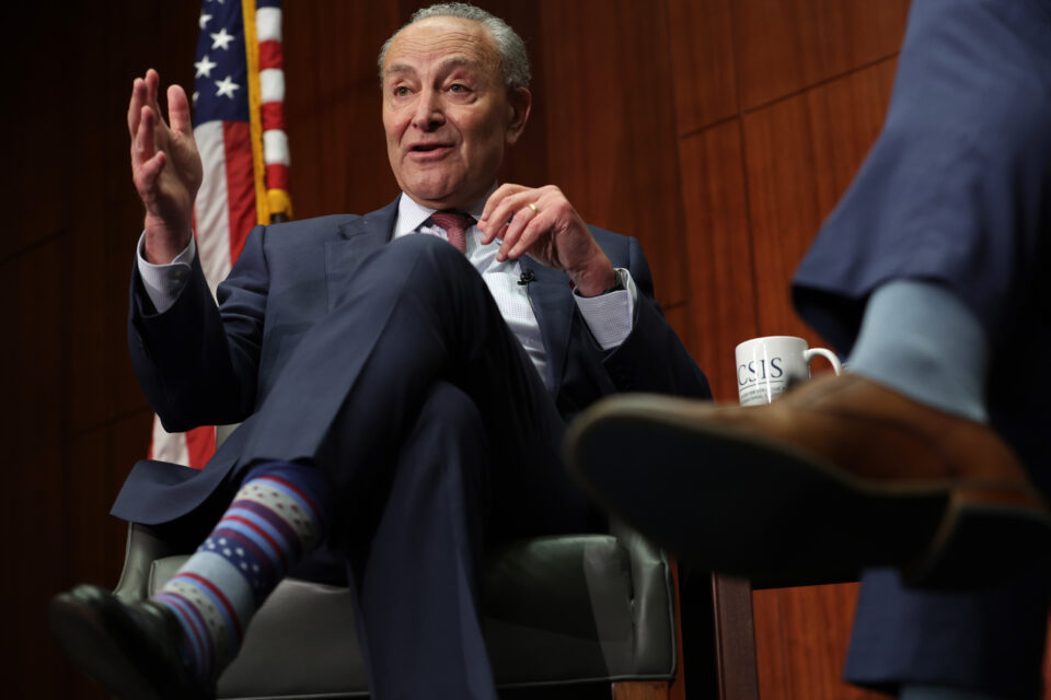 New York, Majority Leader Sen. Chuck Schumer