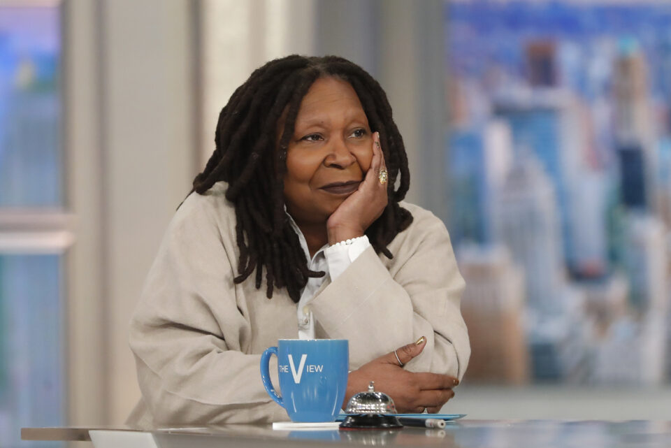 Whoopi Goldberg, The View, Montgomery, folding chair